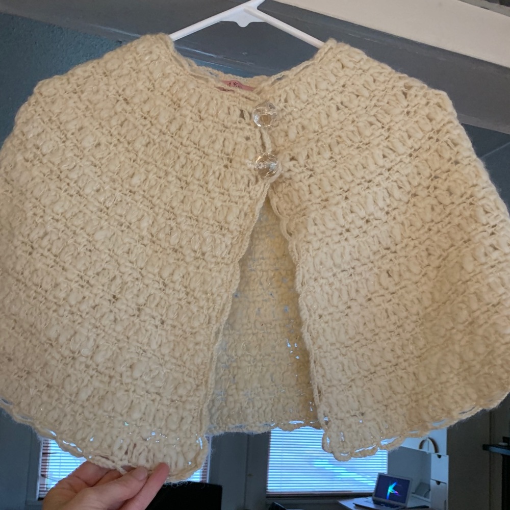 Anthropologie shrug/cape